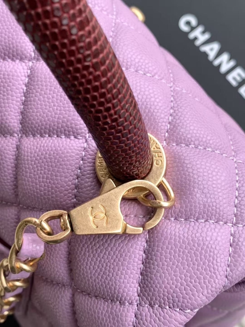 Ch**el top handle bags